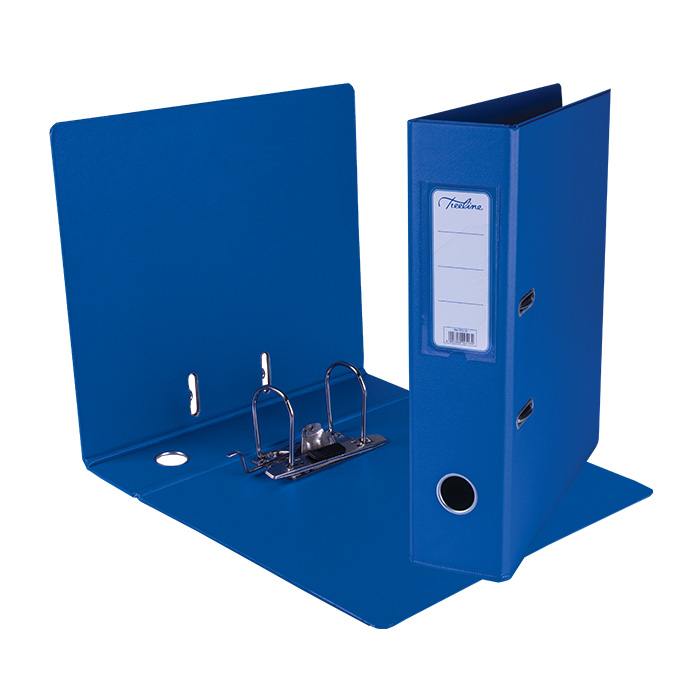 Treeline A4 Lever Arch File PVC - Blue