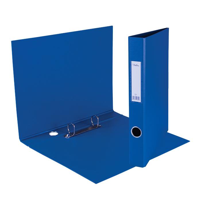 Treeline PVC Ring Binders - A4 2 D Ring 25mm - Blue