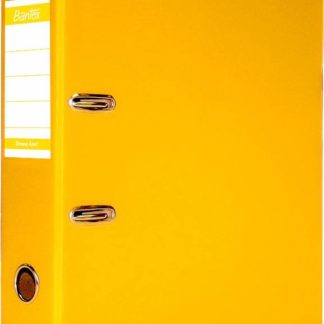 Bantex PVC Lever Arch File - A4 - 70mm - Yellow