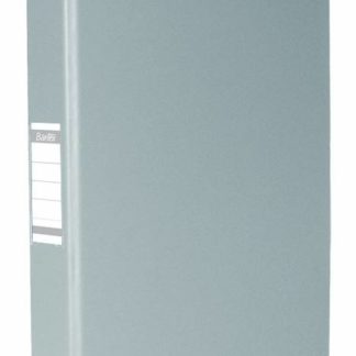 Bantex - PVC Ringbinder - A4 2 O Ring - Metallic Silver