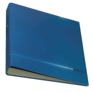 Bantex - Classic Polytec Ringbinder - A4 2 O Ring 25mm - Blue