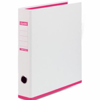 Bantex Two-Tone Lever Arch File-PP - 70mm - Pink