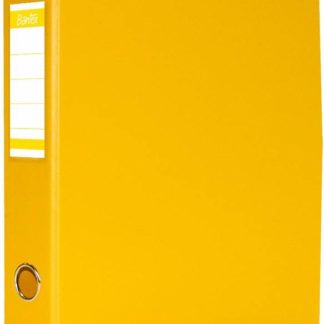 Bantex PVC Lever Arch File - A4 Mini - Yellow