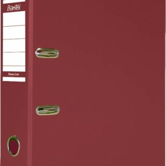 Bantex PVC Lever Arch File - A4 Mini - Burgundy