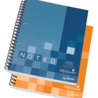 Bantex Soft Cover - Noted Range A5 Soft Cover Notebook - 2 Hole Punched