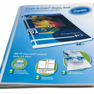 Bantex Display Books - Presentation Display Book - 20 Pocket
