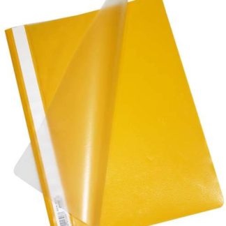 Bantex A4 PP Economy Quotation Folder Retail Pack - Yellow