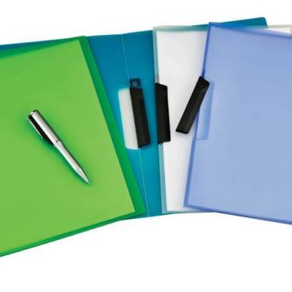 Bantex A4 Swing Lock No Punch Report Covers - Assorted