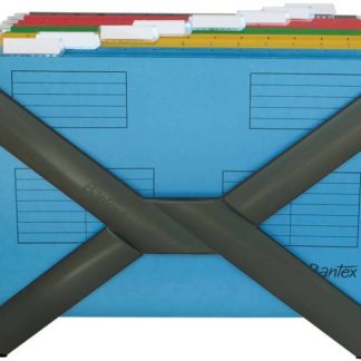 Bantex Moulded Plastic Suspension File Rack (fold flat) - Black
