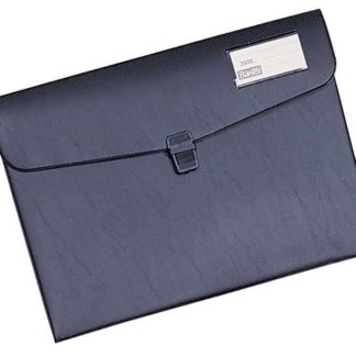 Bantex PVC Conference Case with Plastic Snap Lock - Assorted