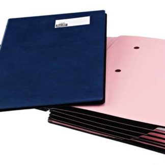 Bantex A4 PVC Signature Organiser/Blotter - 10 part - Assorted