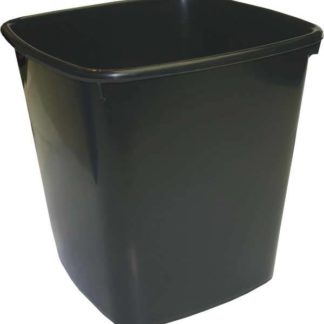Bantex Square Waste Paper Bins - 20 Litre - Grey