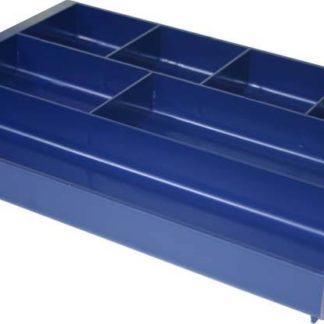 Bantex Desk Drawer Organiser - 7 compartments - Blue