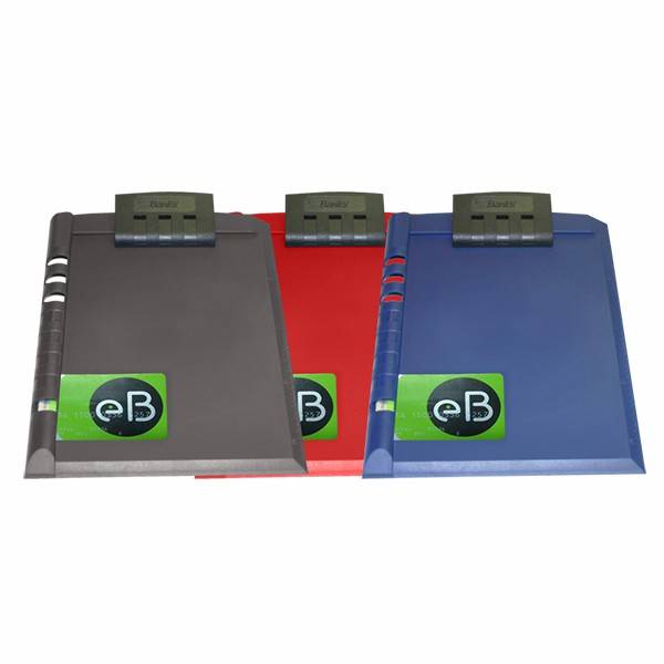 Bantex A5 Plastic Clipboard - Holds Credit Cards - Assorted