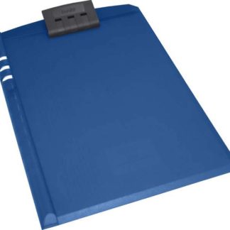 Bantex A4 Plastic Clipboard - 30cm Rule & Hanger Hole - Blue