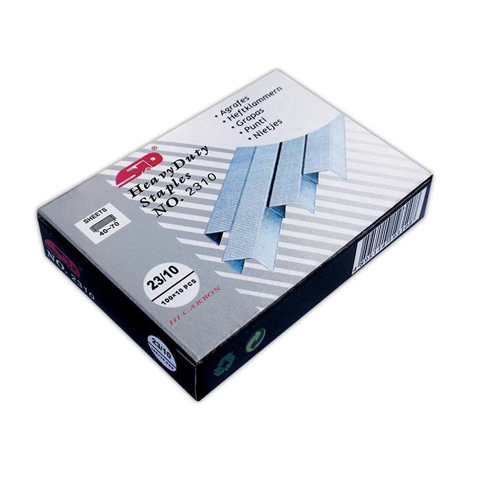 STD Staples - 23/10 - 40 to 70 Sheets, Equivalent to 9/10 - Silver