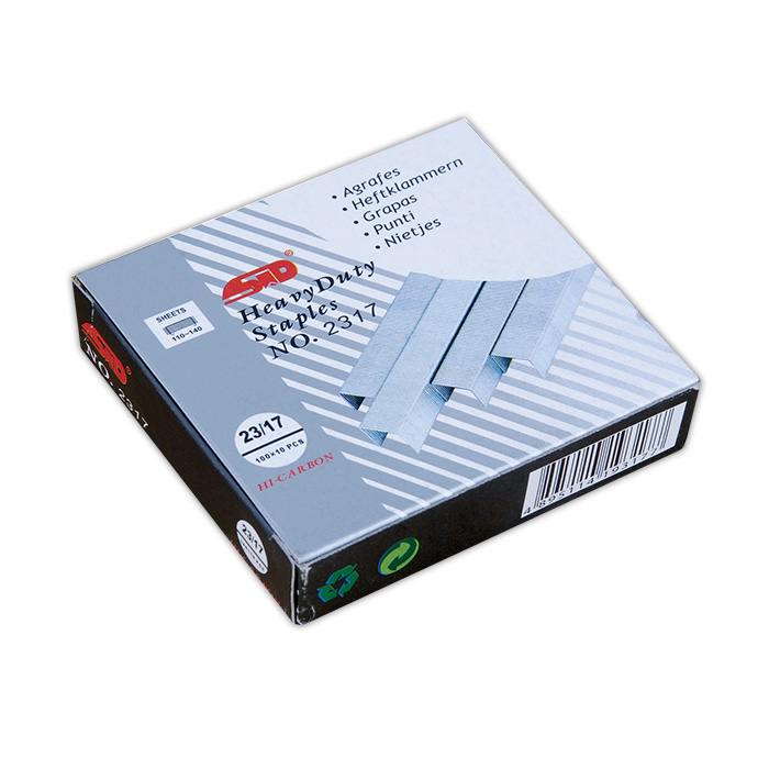 STD Staples - 23/17 - 120 to 160 Sheets, Equivalent to 9/17 - Silver