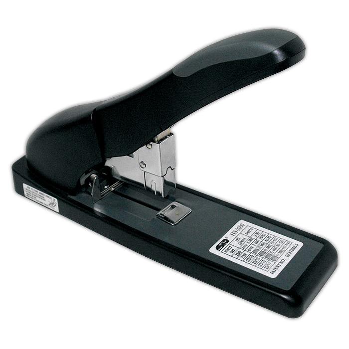 STD Heavy Duty - 140 Sheet, uses 23/6 to 23/17 - Metal Heavy Duty Stapler - Black
