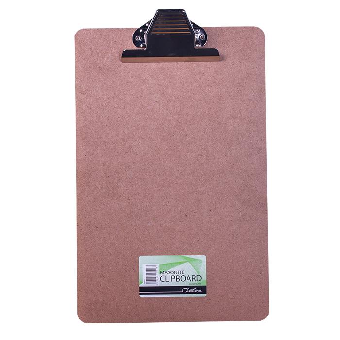 Treeline A4 Masonite Clipboard - Brown