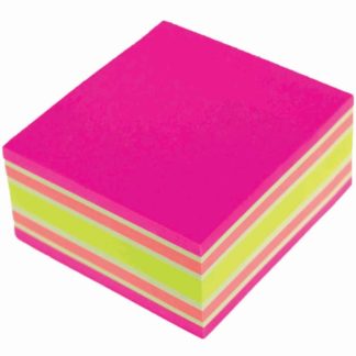 Stick'n 76x76mm Neon Adhesive Notes - Extra sticky - Assorted