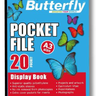 Butterfly Pocket File - A3 20 Page