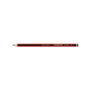 Steadtler Wood Case Pencils - Tradition 110 Pencils - 5B Boxed 12 - Red/Black