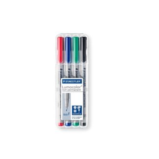 Steadtler Markers - Lumocolor Non-Permanent - Lumocolor Fine Wallet 8 - Assorted