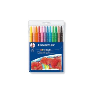 Steadtler Wax Twisters - Noris Club Wax Twisters 12's - Assorted