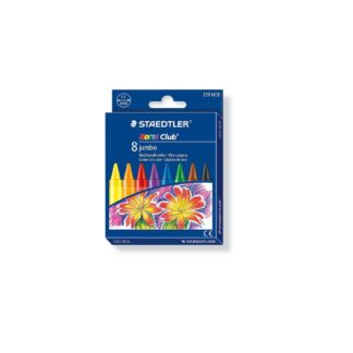 Steadtler Wax Crayons - Noris Club Jumbo 8's - Assorted