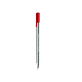 Steadtler Triplus Fineliners - Triplus Fineliners Staedtler - Red
