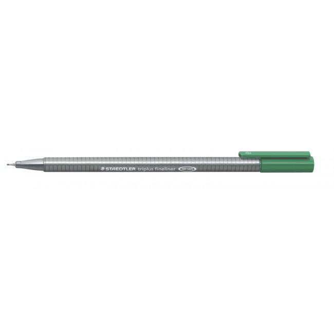 Steadtler Triplus Fineliners - Triplus Fineliners Staedtler - Dark Green