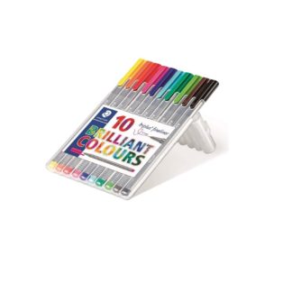 Steadtler Triplus Fineliners - Triplus Fineliners 10's - Assorted
