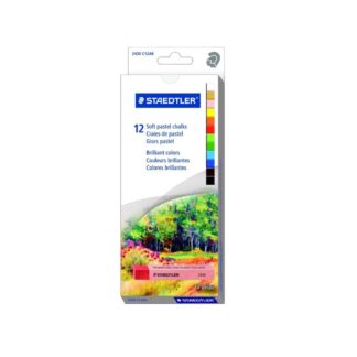 Steadtler - Soft Pastel Chalks 12's - Assorted