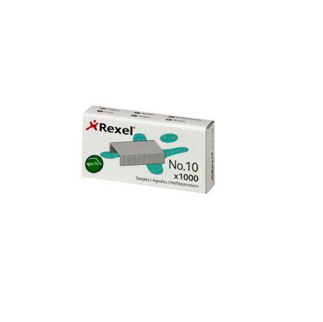 Rexel Staples - No 10 (1000's) - Silver