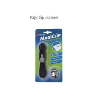 Rexel Magic Clips - Nickel Magic Clip 6.4mm - Pkt 50