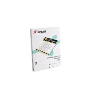 Rexel A5 Laminating Pouches 250 Micron 100's - Clear
