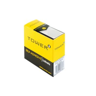 Tower Circle Labels Roll Pack - Colour Circle Labels - 25mm Diameter - Silver