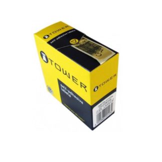 Tower Instruction Labels - 15 x 40mm Confidential/Vertroulik - Black on Gold