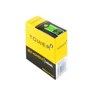 Tower Instruction Labels - 15 x 40mm Now Due - Black on N/Green