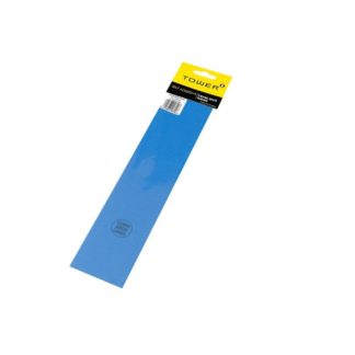 Tower Lever Arch Labels - 70 x 315mm - Blue