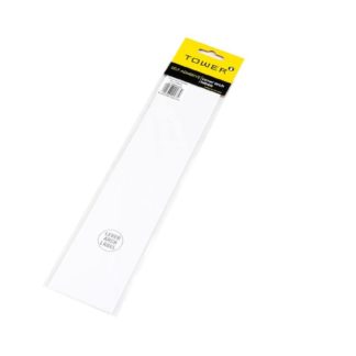 Tower Lever Arch Labels - 70 x 315mm - White