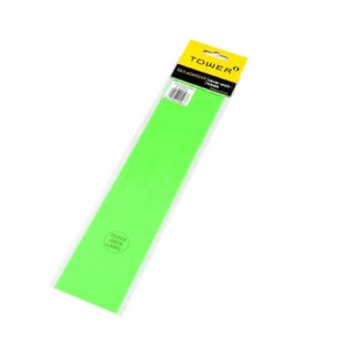 Tower Lever Arch Labels - 70 x 315mm - Neon Green