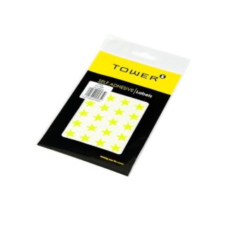 Tower Stars - 14 mm Stars - Neon Lime