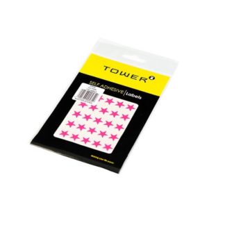 Tower Stars - 14 mm Stars - Neon Pink