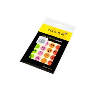 Tower Faces - Teachers Smiley Face Circle Labels - Facesmix - Assorted
