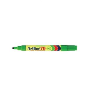 Artline EK70 Permanent - Bullet Point Permanent Marker 1.5mm - Green