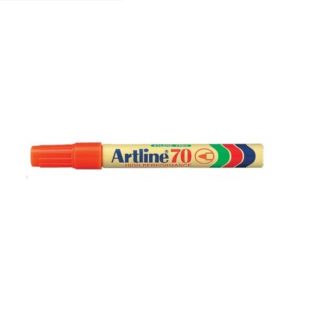 Artline EK70 Permanent - Bullet Point Permanent Marker 1.5mm - Orange