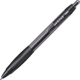 UNI XSG-R7 Uni-Click Gel - 0.7mm Uni-Click Gel Rollerball with Grip - Black