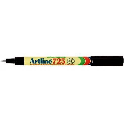 Artline EK725 Permanent - Extra Fine Permanent Marker 0.4mm - Black