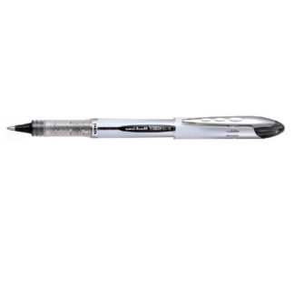UNI UB-200 Vision Elite - 0.8mm Vision Elite Rollerball with Cap and Grip - Black